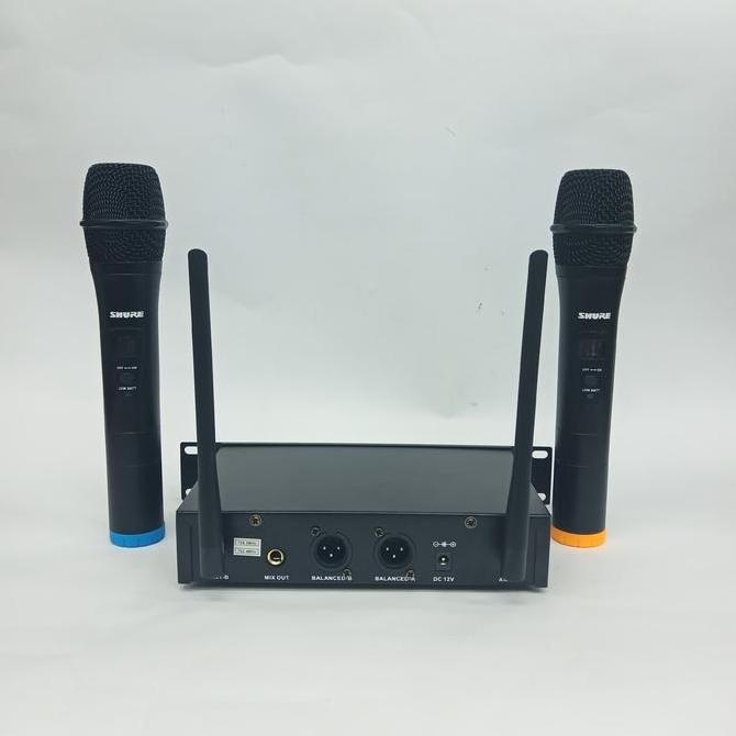 mic wireles shure sh 300G murah bagus Original