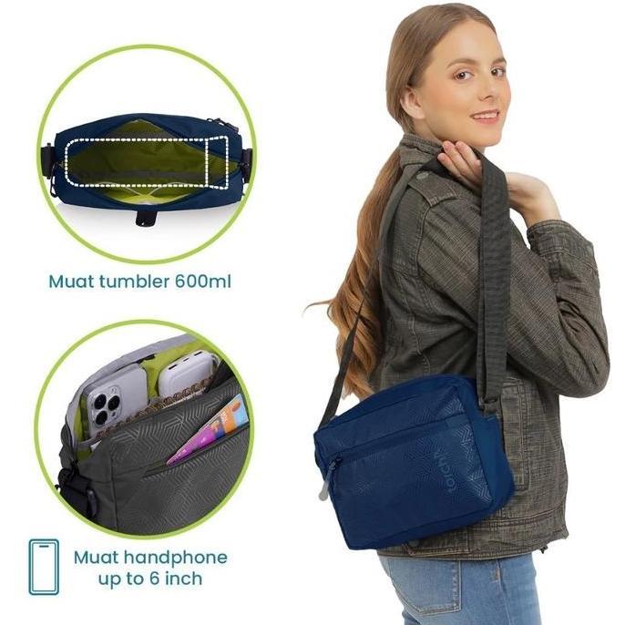TORCH Mino 3 Liter Tas Selempang Bahu Pria Wanita Anti Air