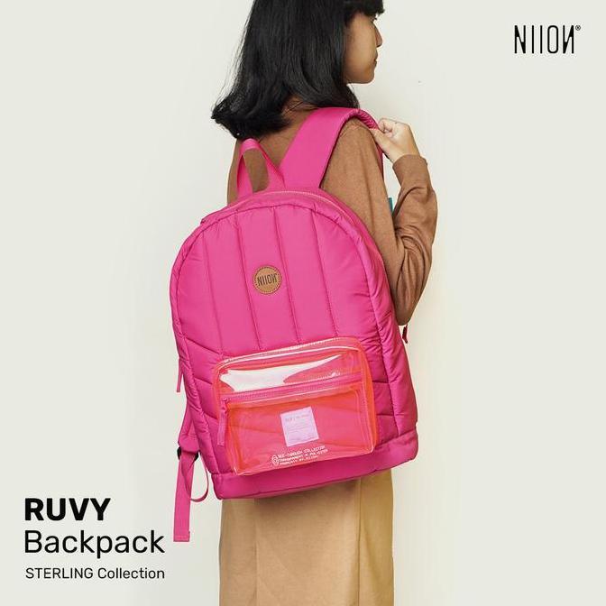 Niion Ruvy Backpack/Backpack Ransel kuliah minimalis uniseks