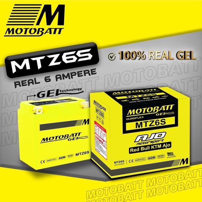 NEW AKI MOTOR HONDA VARIO 125,150 MOTOBATT MTZ6S