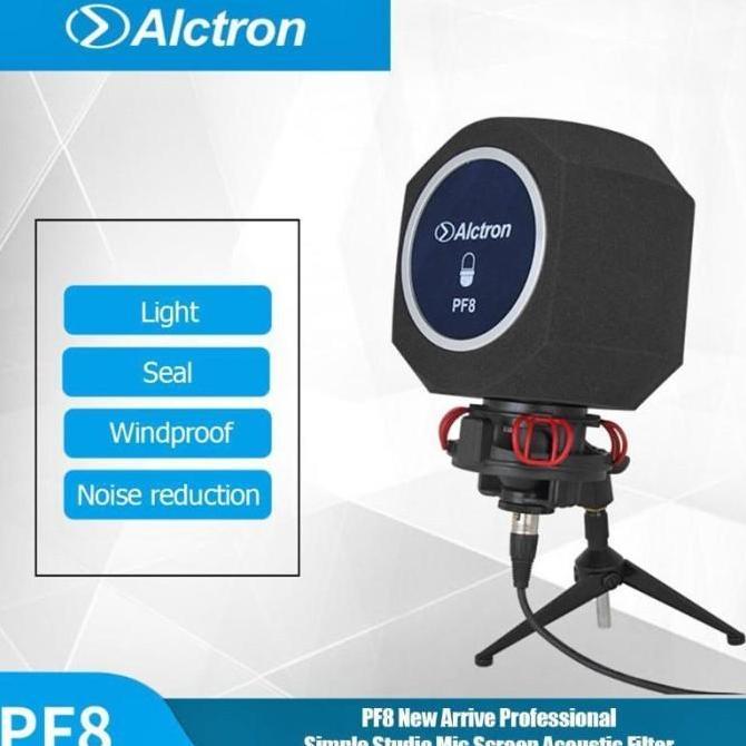 POP FILTER MICROPHONE FOAM ALCTRON PF8 BUSA MIC STUDIO FOR RECORDING Original