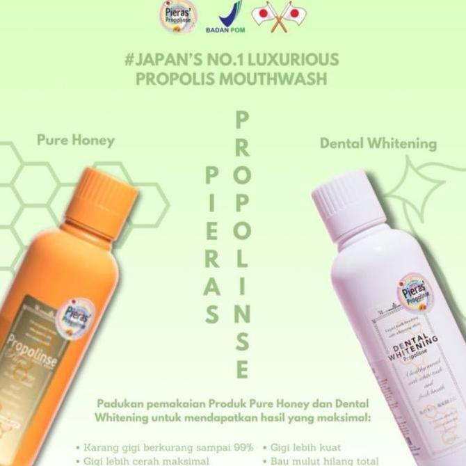 Pieras Propolinse Dental Whitening 600ml Original