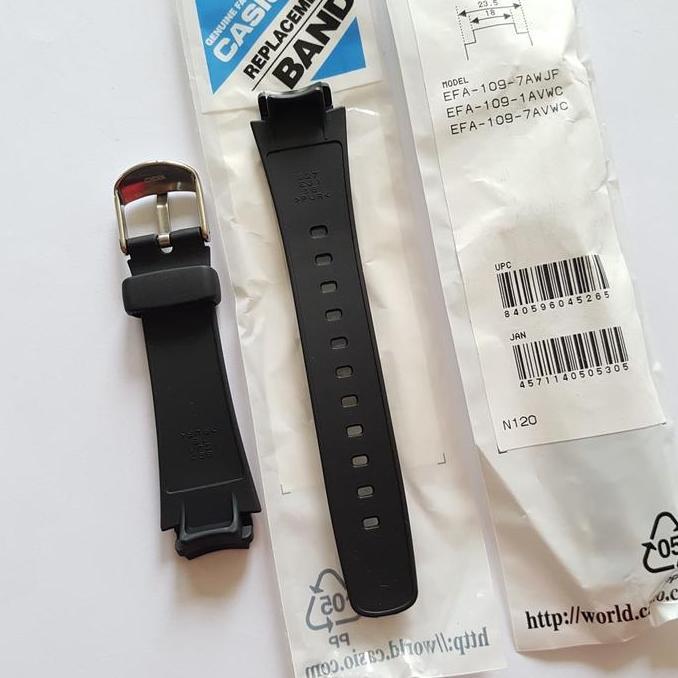 DF314>> STRAP EDIFICE EFA-109 / Casio Original