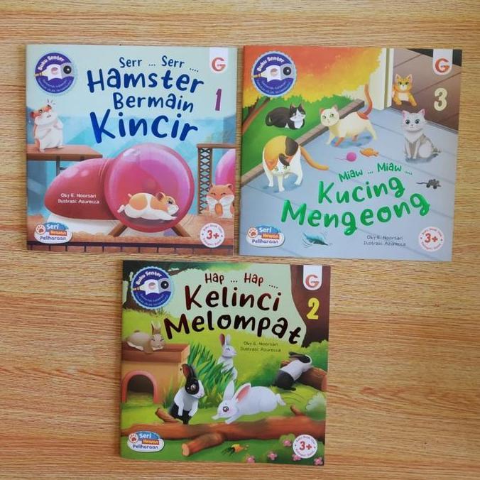 Buku Cerita Anak Bergambar Seri Hewan Peliharaan - Buku Anak Gip