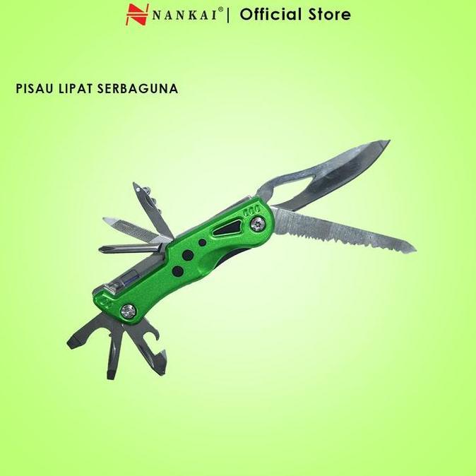 Pisau Lipat Serbaguna / Pisau Lipat Multifungsi Nankai