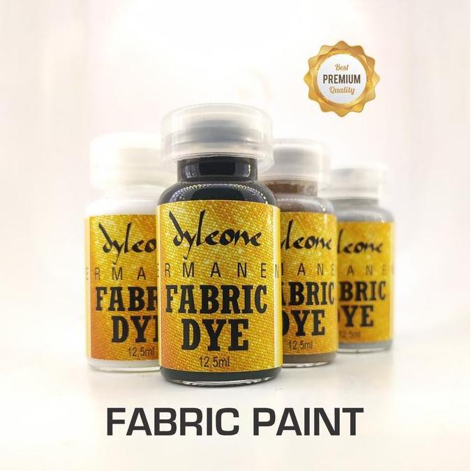 *#*#*#*#] Fabric Dye Cat Kain Silver Gold permanen 12,5ml