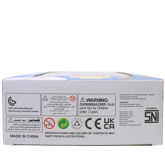 Mainan Anak Okiedog Diy Puzzle V2 Cj3989374 Military Vehicle