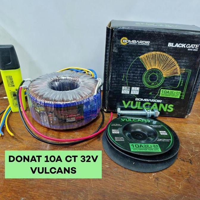 >>>>>] Trafo Donat Toroid 10A CT 24-32V Bombardir Vulcans Vulcan 32V BELL BGR