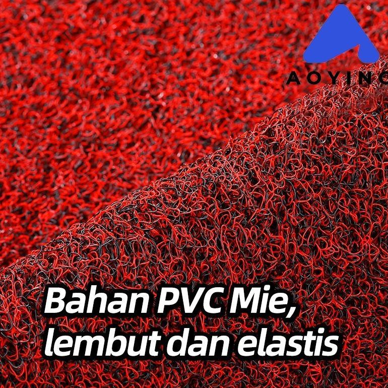 AOYING Keset Karpet PVC Mie Bihun 60 x 250cm tebal 16MM keset anti slip 2 warna Keset