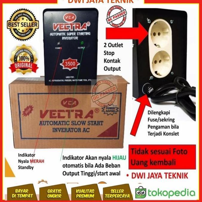 AUTO START POWER STARTING VECTRA 3500 WATT SLOW START & SOFT START ORIGINAL DAN TERPERCAYA