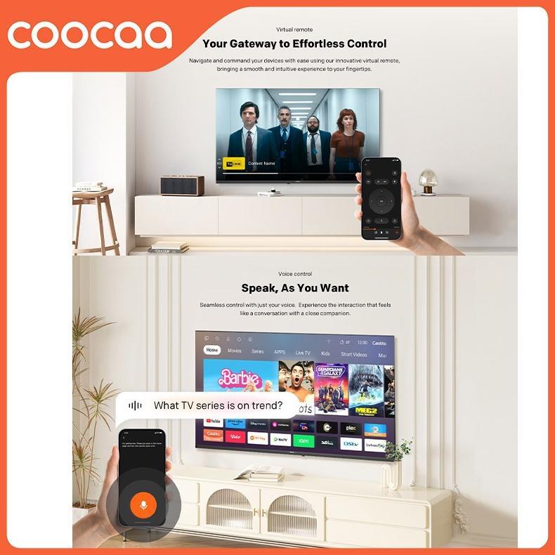 Realgoodstore Special Promo [+Bracket] New Coocaa 40 Inch  S3U Plus - Coolita 3.0 - Smart Tv - Youtu
