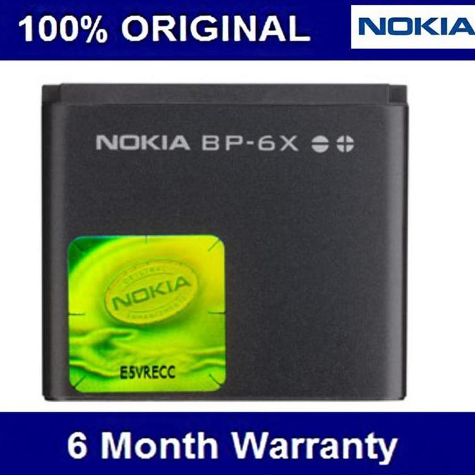 TERLARIS - Baterai Batere Battery Nokia 8800 8800 Sirroco BP-6X Original 100%