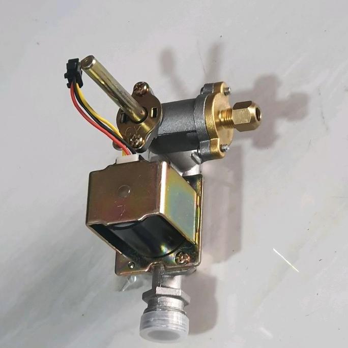 Valve Gas Inlet Kaki Gas Inlet Deep Fryer Oven Steamer Gas Water Heater Dc3V Selenoid Terlaris
