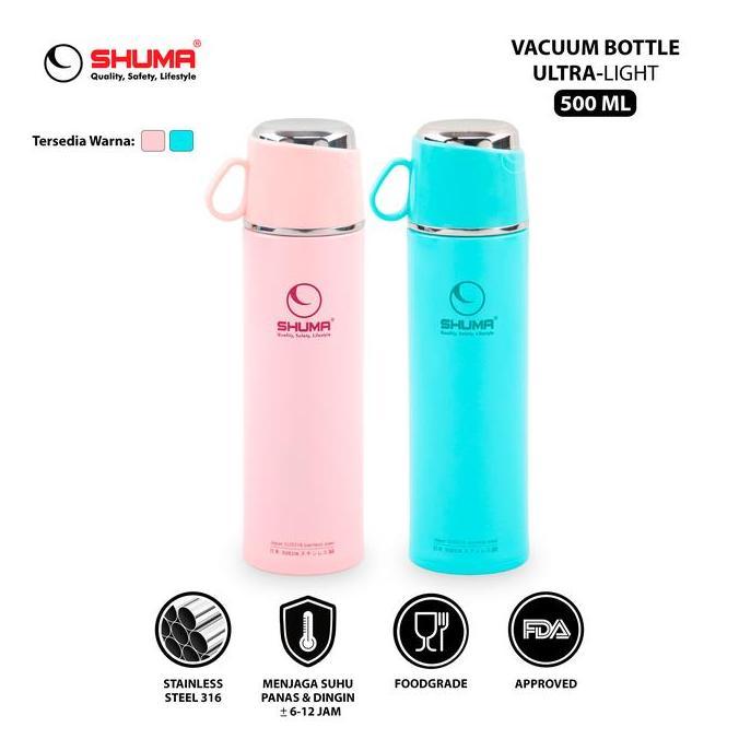 Terlaris Termos Stainless Steel 316 Ultra Light 500 Ml Shuma
