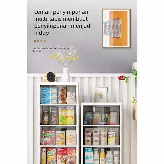 LEMARI PLASTIK KECIL MINIMALIS DRAWER ORGANIZER RAK LACI AESTHETIC LEMARI MAINAN ANAK RAK LACI BESAR