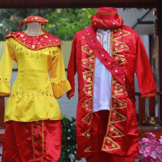 Baju Adat Betawi Dewasa Satuan (Pria/Wanita)