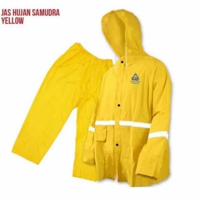 Jas Hujan Gosave Kuning / Jas Hujan Rain Coat Gosave