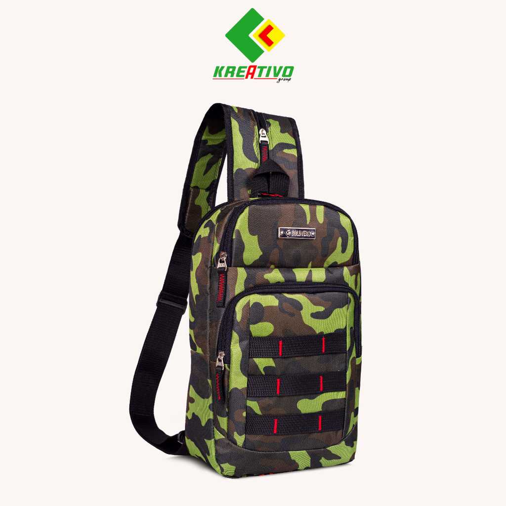 Sling bag Tas Slempang Army Tas Slempang Mini Tas Slempang Pria Wanita - KREATIVO