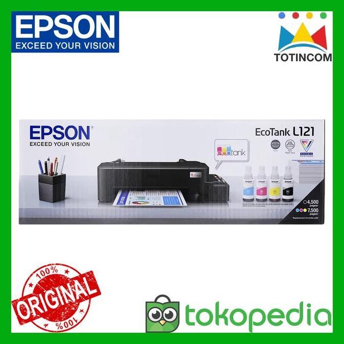 TERBARU - Printer Epson l121 Tinta Original Pengganti  l120 Garansi Resmi