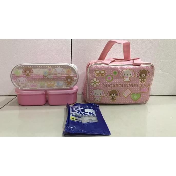 Terlaris Tas Makan Anak Sanrio Original Sugar Bunnies