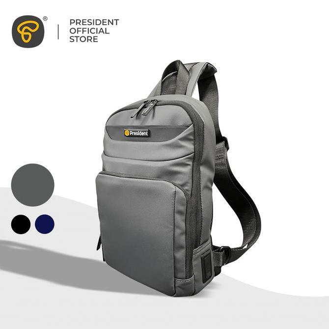 Tas Selempang President / Tas Chest Bag President / Tas Pria 1070