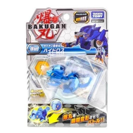 BAKUGAN BATTLE PLANET BAKU HYDOROUS LION BLUE 009 BAKUGAN 009 ORIGINAL TAKARA TOMY