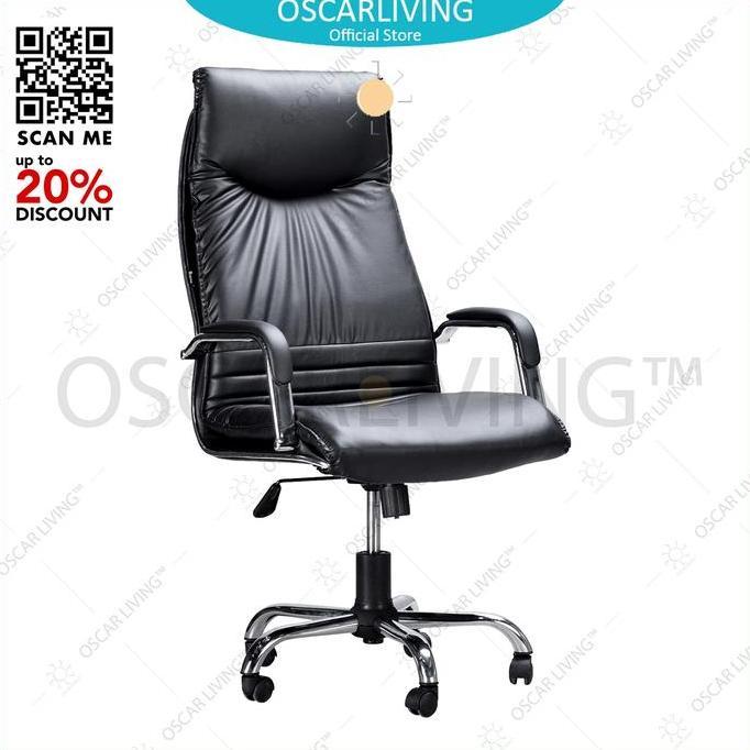 Terlaris Kursi Kantor/Kursi Staff Ergotec LX-925-TR - Hitam - Jabodetabek