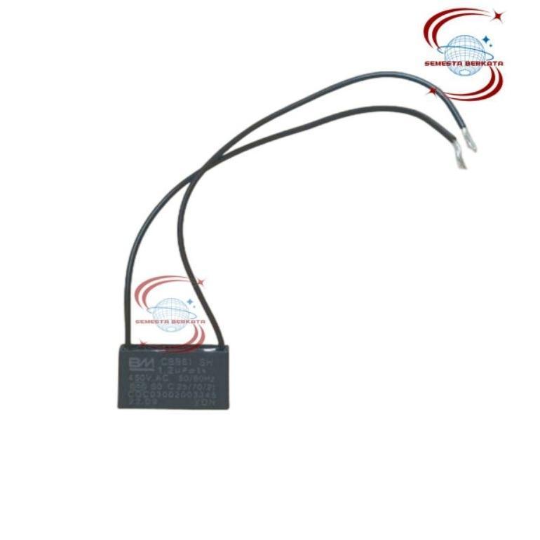 Realgoodstore Gf21 Kapasitor Kipas Angin Cbb61 1.5Uf 1.8Uf 2Uf 2.5Uf 450V Dinamo Kipas Angin Kotak 1