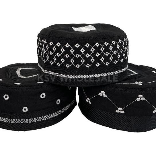 Grosir 10 Pcs Peci Madinah Bugis Kopiah Haji Medina Santri Pesantren Dewasa Anak Laki Motif El Bordi