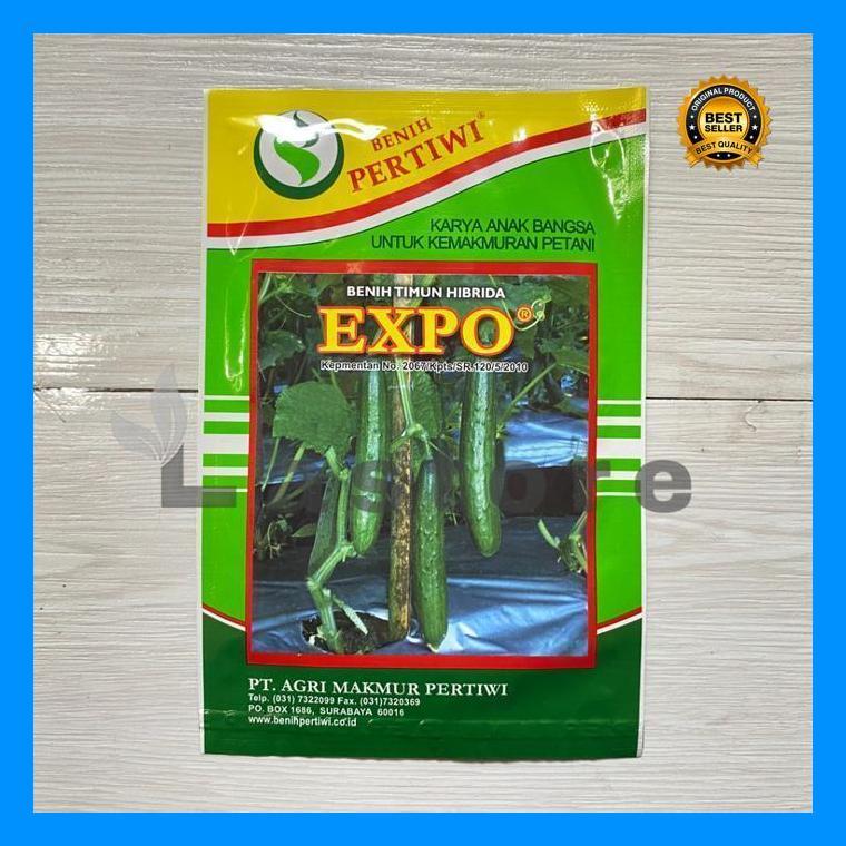 (Diskon) Benih Timun Mentimun Jepang Expo Isi 10 Gram Benih Pertiwi Bestseller