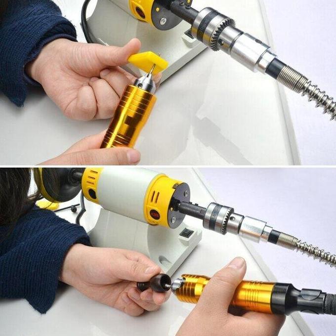 Bor Tuner Mini Custome Motor Mesin Jahit Kabel Bor Tuner Marqsah Ngana18/Mesin Ukiran Listrik Kecil 