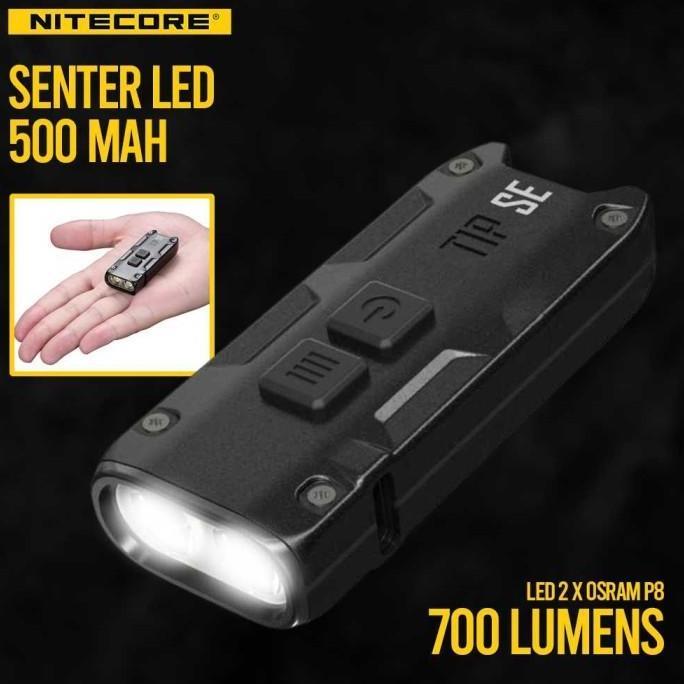 NITECORE Senter LED 2 OSRAM P8 700 Lumens - TIP SE