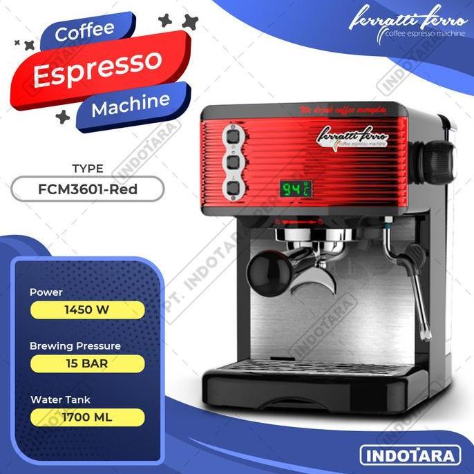 Ferratti Ferro Espresso Machine FCM3601