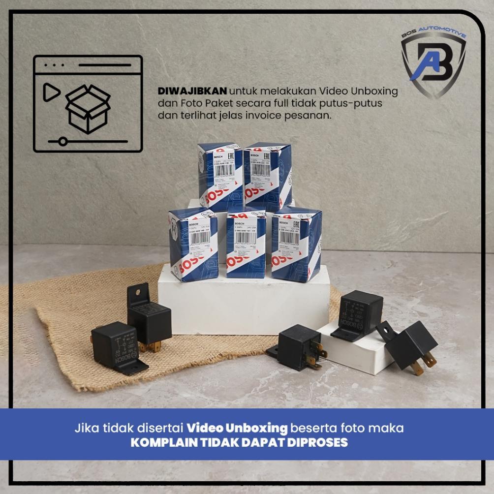 Dinastorages Sr-32 Relay Bosch Kaki 4 12 Volt / 24 Volt 30 Ampere / 20 Ampere Relay Bosch Kaki 5 12 