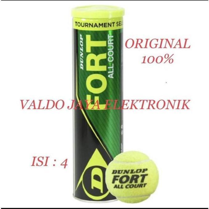 Bola Tenis DUNLOP FORT isi 4 Tennis Ball DUNLOP FORT