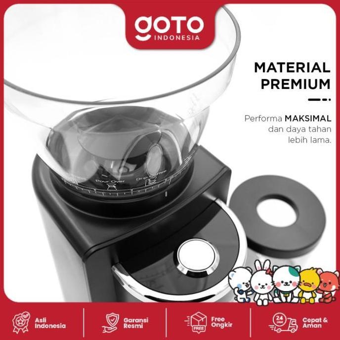 Kova Pulse Mesin Giling Biji Kopi Coffee Maker Grinder Machine Digital