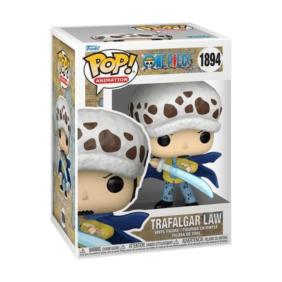 Funko POP One Piece Trafalgar Law with Blue Anesthesia
