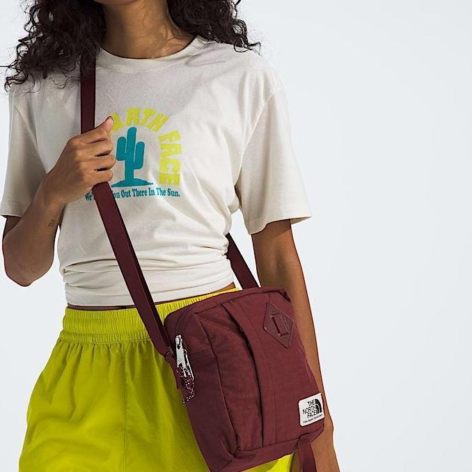 tas slingbag pria wanita TNF berkeley crossbody - alpine plum