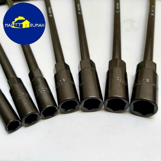 Paket Kecil 7 pcs Kunci Sok Shock T TEKIRO - 8 9 10 11 12 13 14 mm