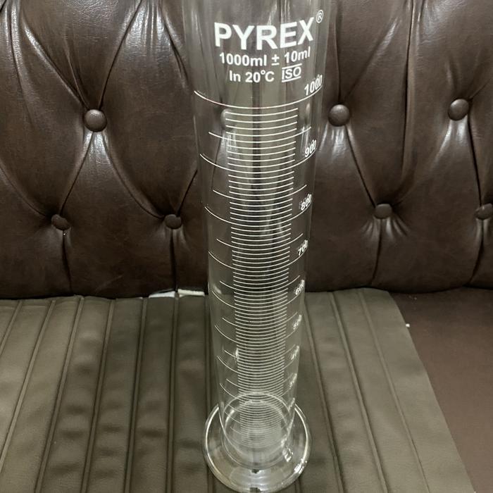 Gelas Ukur 1000Ml Pyrex Untuk Cek Bbm Spbu Pertamina Original Dan Terpercaya