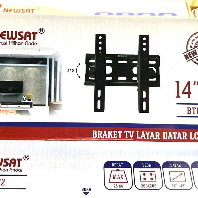 BRACKET TV NEWSAT DIMENSI 10 - 32 - 42 10inch - 42inch BRAKET BREKET TV LCD LED 10 inch 42 inch 32 i