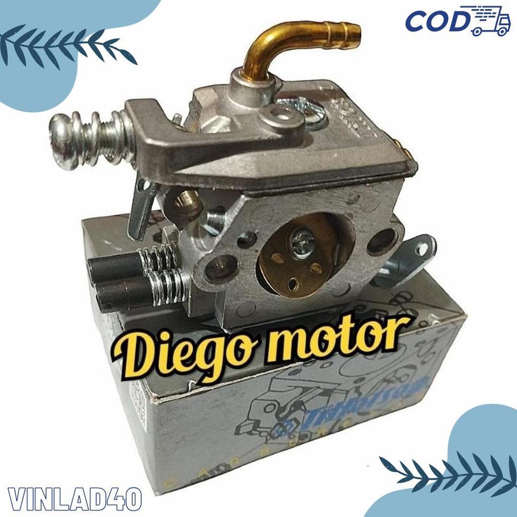 Cusss Serbu 5200 5500 5800 Carburator Karburator Tilotson Mesin Chainsaw Senso Kecil 528 568 598 628