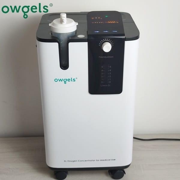 Owgels 5Lpm Medical Grade Molecular Sieve Oxygen Concentrator Oksigen - Oz-5-01Tw0 5L/M Original Dan