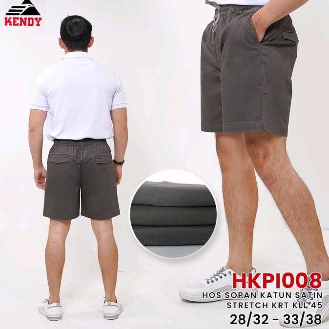 Promo CELANA KENDY PENDEK PRIA PINGGANG KARET COD