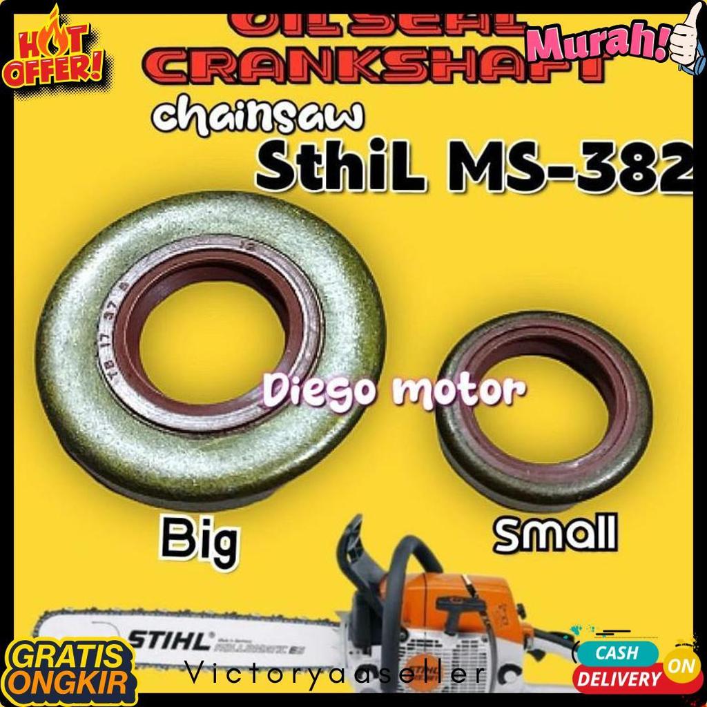 Cod Ms382 Oilseal Crankshaft Sil Kruk As Mesin Senso Sthil 382 Rs0