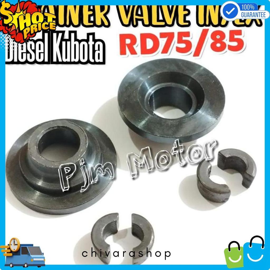 Diskon Kemerdekaan Rd75 Rd85 Retainer & Cotter Topi Kuku Klep Mesin Diesel Kubota 8,5Pk Traktor Rs0