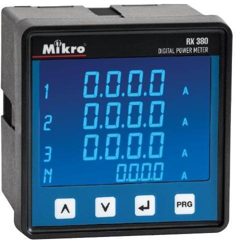 RX380-415AD - DIGITAL METER W/ MODBUS - MIKRO