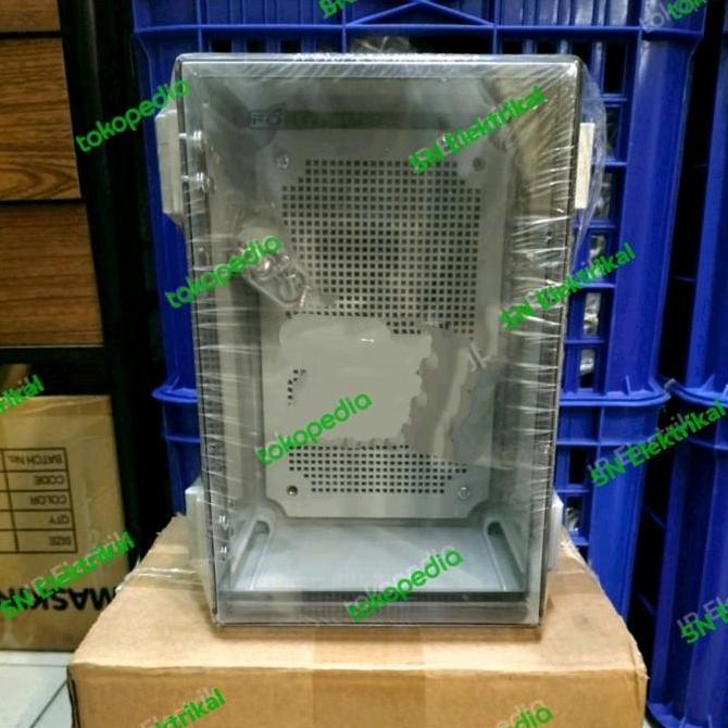 ABS Junction box Transparan 400x300x170mm IP66 Transparan Cover