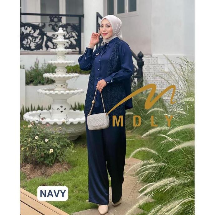 Promo MDLY Baju setelan wanita Nieva Set by MDLY COD