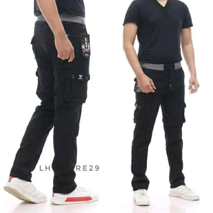 Promo Celana Panjang Cargo Rip Kempol Kolor Premium/Celana Panjang Kempol Distro COD